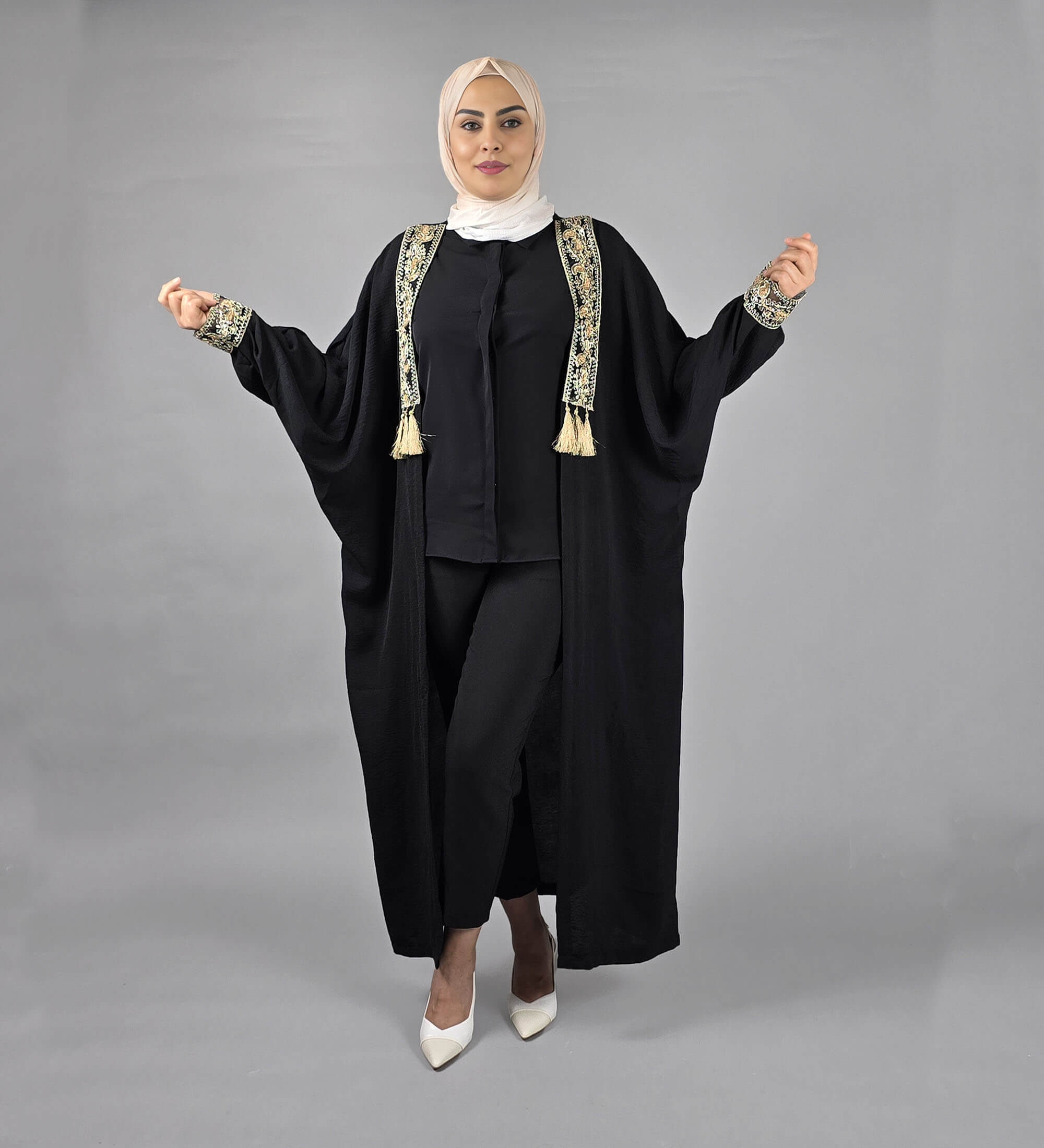 Embroidered Abaya
