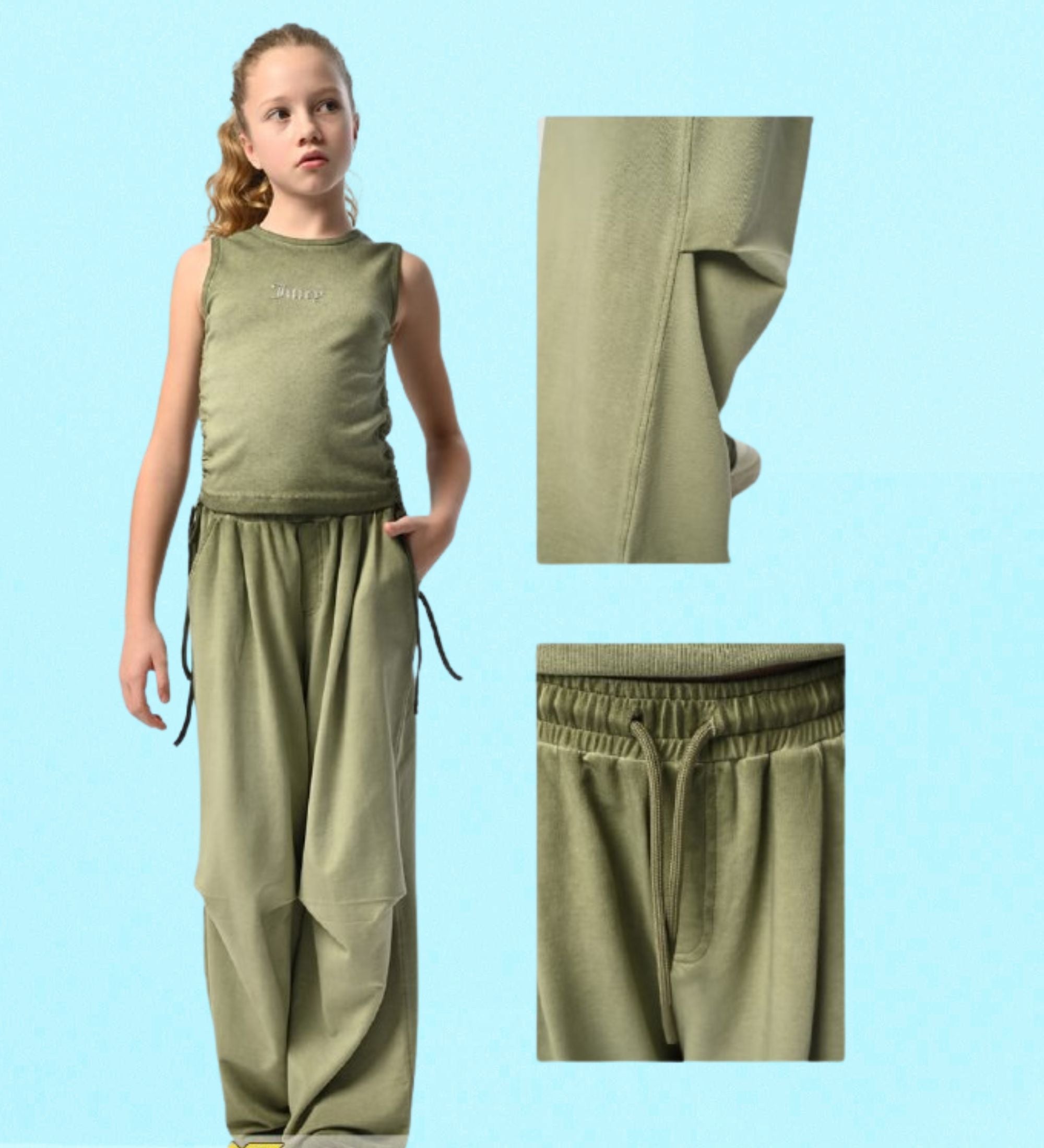 Loose-Fit Pants for Girls