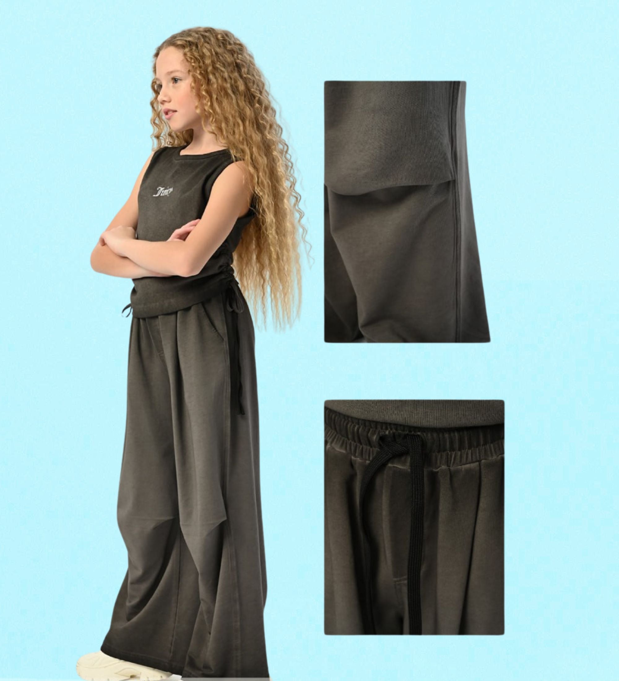 Loose-Fit Pants for Girls