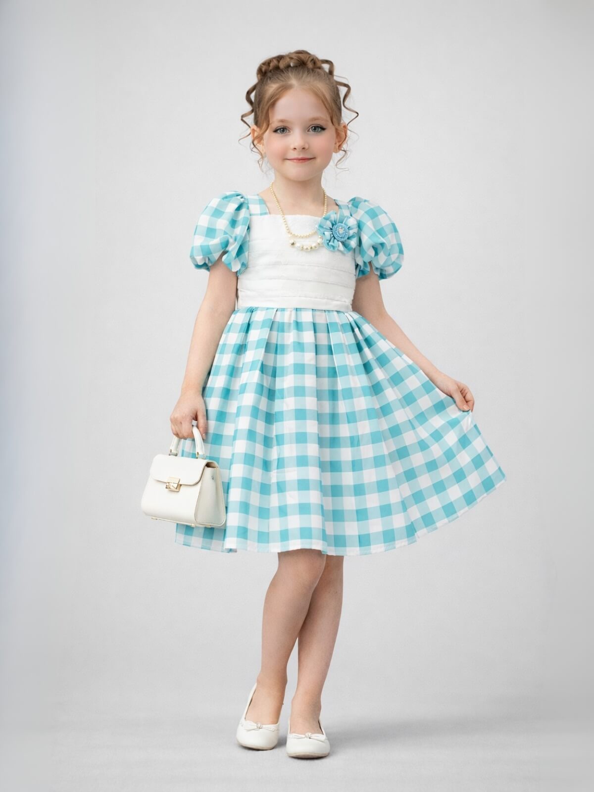 Elegant Lace Dress for Girls