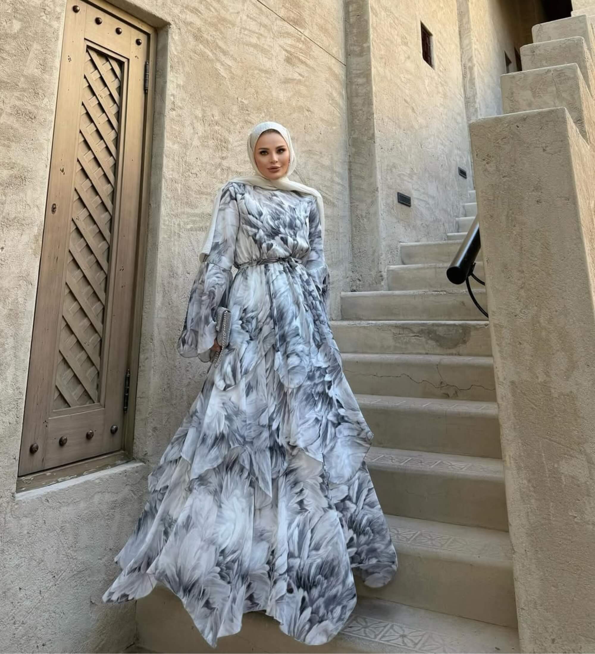 Ethereal Cascade Dress