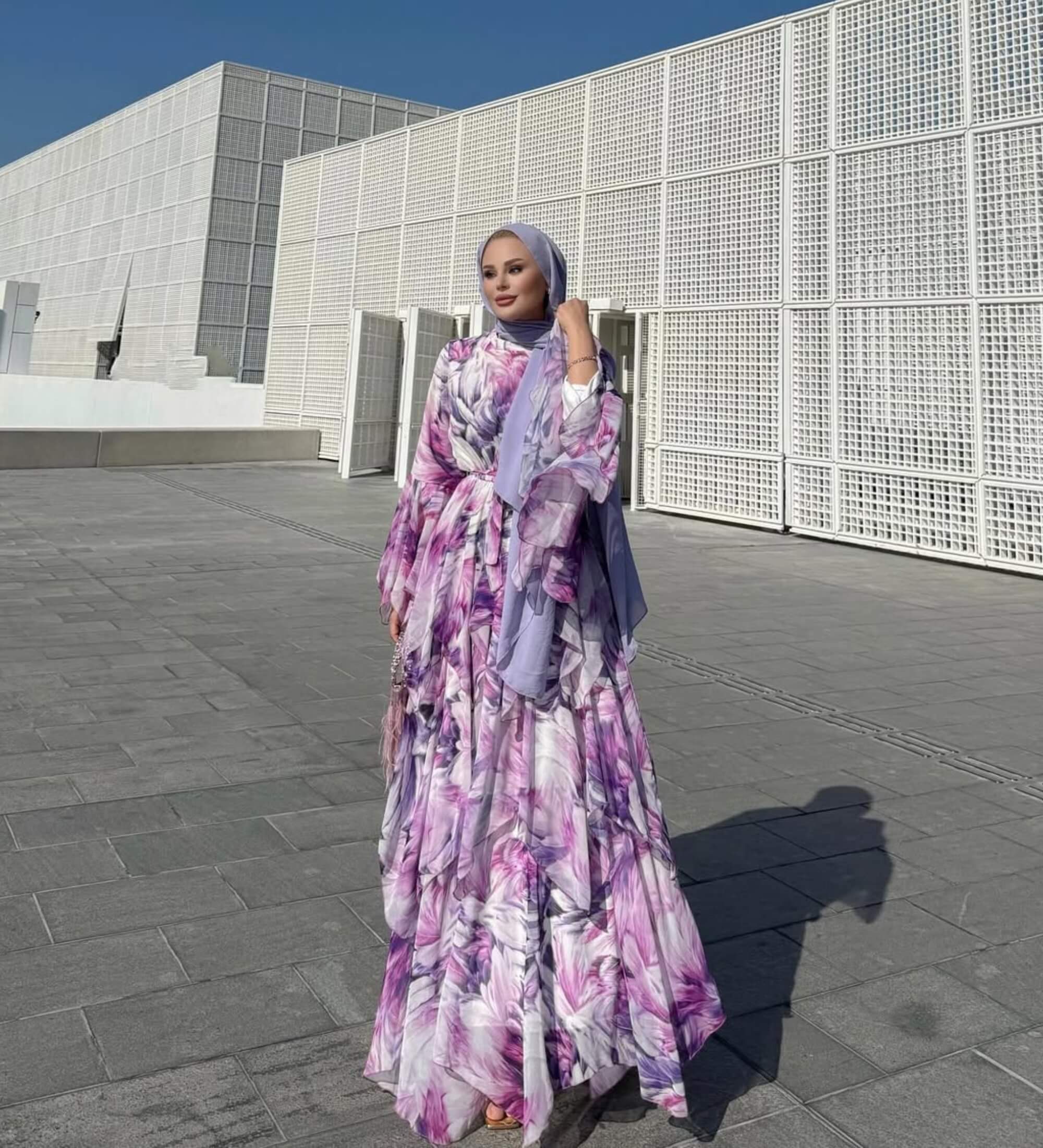 Ethereal Cascade Dress