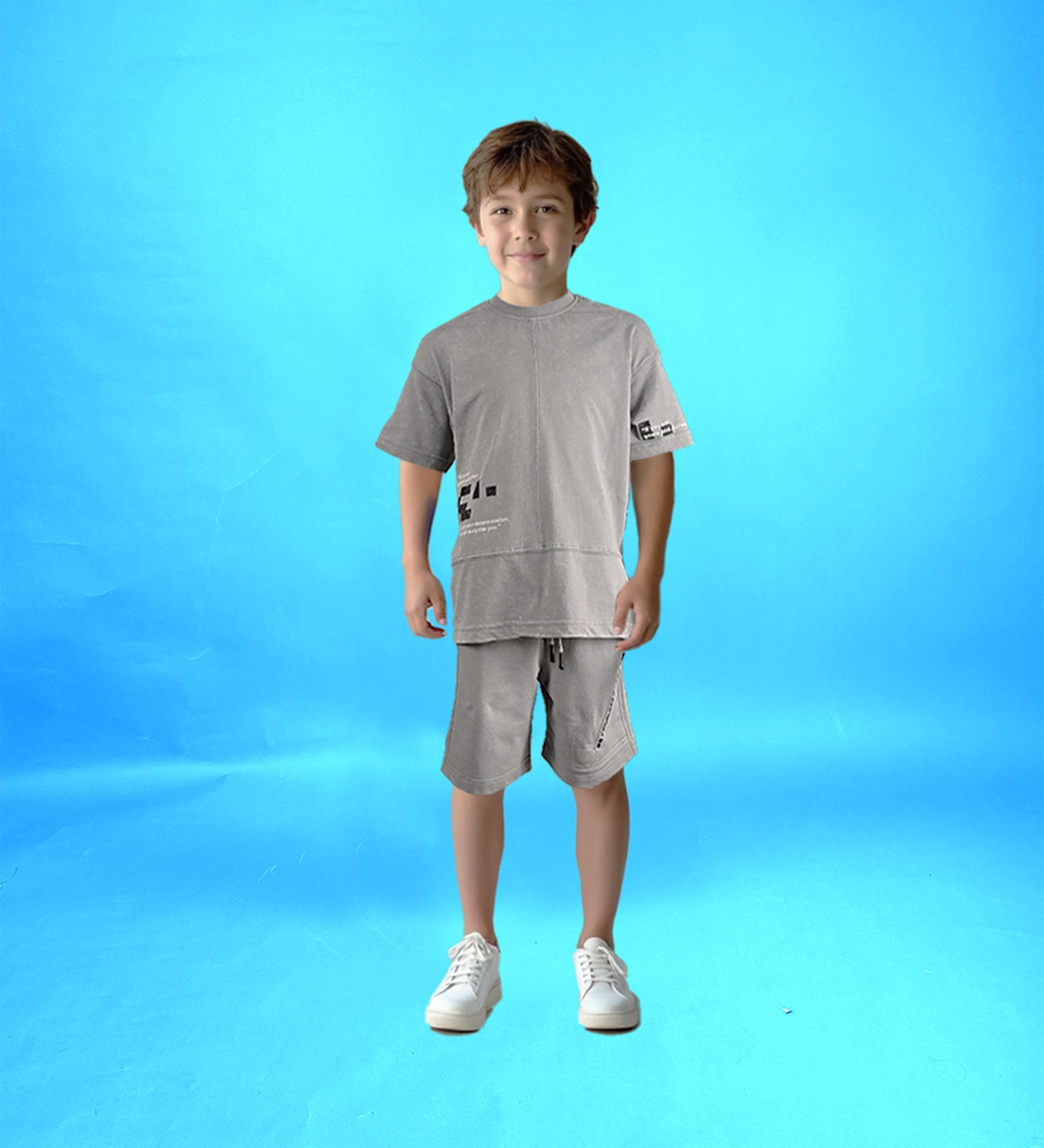 شورت كاجوال للأولاد مع جيوب