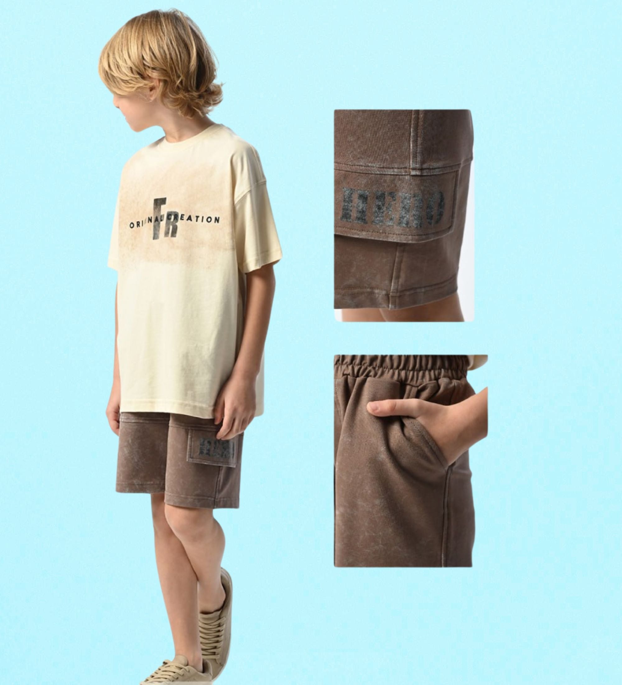 "Hero" Boys' Shorts