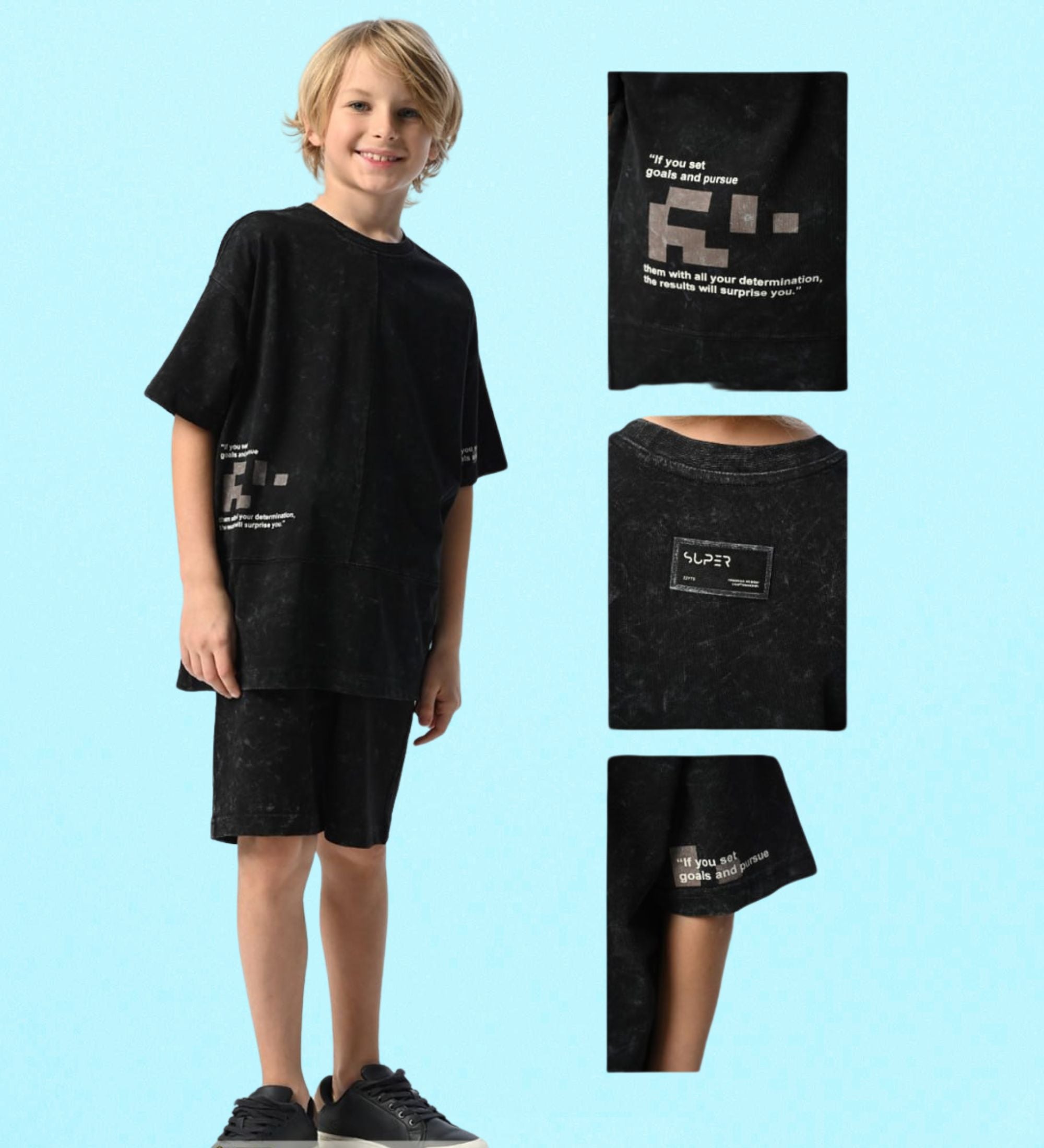 Youth T-shirt with a Modern Design