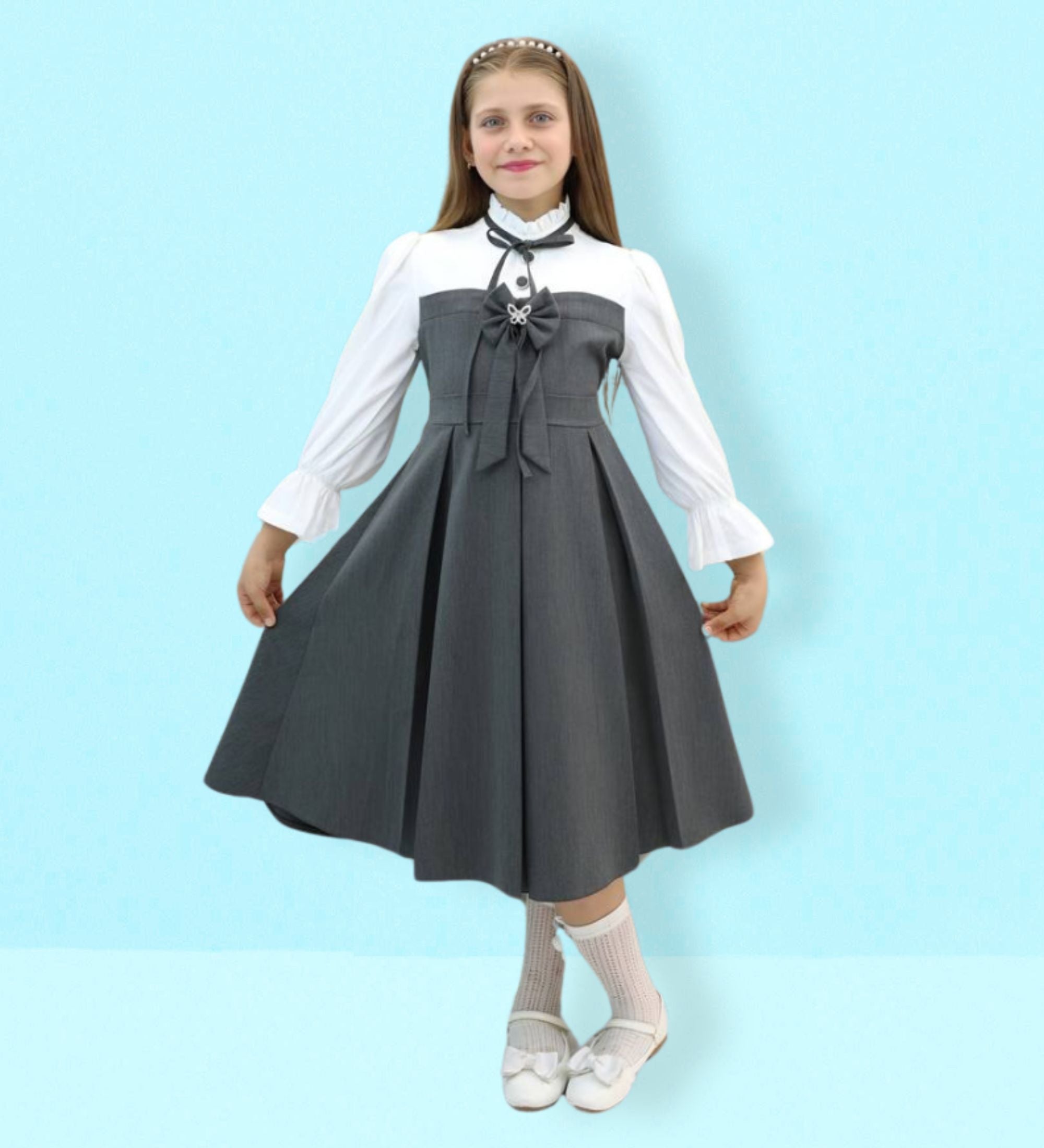 فستان كلاسيكي أنيق للبنات