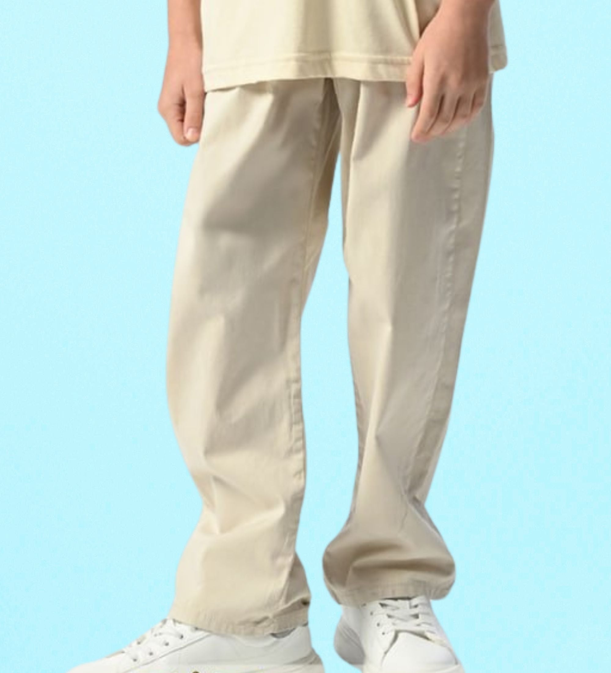 Relaxed Fit Casual Pants