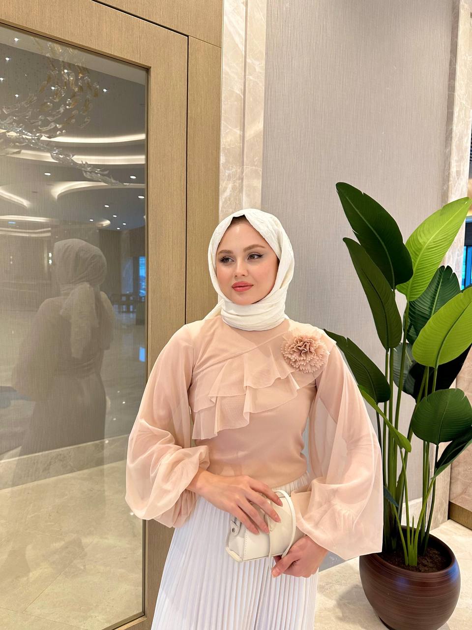 Blouse with Delicate Details