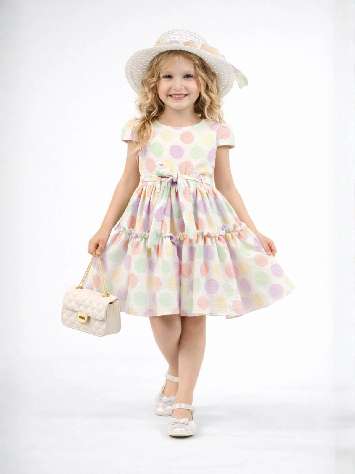 Pastel Polka Dot Dream Dress